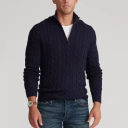 Mock Neck Knitted Sweater Men Solid Pullovers Long Sleeve Sweaters Spliced Zipper Spliced Autumn Casual Loose Slight Strech