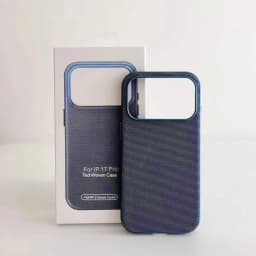 For iPhone 18 17 16 15 Pro Max Plus Air Tech Woven Magnetic Case For MagSafe Shockproof Soft Edge Raised Camera Protection