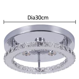Modern K9 Luxury Crystal Ceiling Lamp Smart Led Living Dining Room Pendant Light Chandelier Remote Control Hanging Decor Luminai