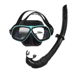 Diving Mask Plastic-Alloy Frame Scuba Equipment Snorkeling Goggles Tempered Glass