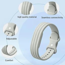 Official Sports Nylon+Silicone Loop Strap for Google Fitbit Air Comfortable Bracelet Wristband for Google Fitbit Air Accessories
