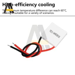 TEC1-04902 K16 DC 5V Thermoelectric Cooler Peltier DIY 20*20MM 2A of Semiconductor Rrefrigeration Electronic Component Kit