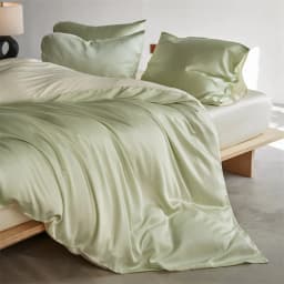 22mm Mulberry Silk Bedding Set Luxury Smooth Duvet Cover Set with Quilt Cover Bed Sheet Pillowcase for Twin Full King Queen Bed