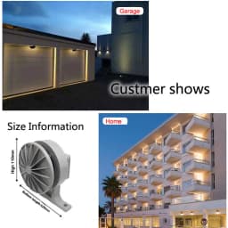 7W 12W LED Window Sill Lights For 220V 110V Door Frame Wall KTV Hotel Garage Corridor Decoration Lamps 360 Degree Bright IP67