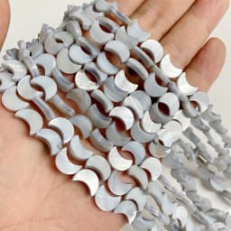 Oval Colorful Shell Beads Rice Shape Natural Mother of Pearl Shell Spacer Beads for Jewelry Making DIY Craft Accessories 15"