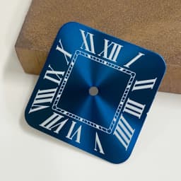 NH35 27mm Santos Square Dial Customizable Logo White/Black/Blue/Green/Brown No Luminous Fit NH35 NH36 NH38 Movement