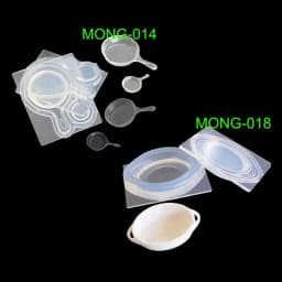 3D Real Mini Glass Bottle Drink Pan Pot Storage Box Silicone Mold Epoxy Resin Pendant Casting Mold DIY Jewelry Making Tools