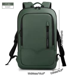 HK High-Quality Backpack 15.6-Inch Laptop Bag Men's Business Commuter Backpack Waterproof Oxford Fabric Lightweight Travel Bag