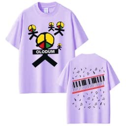 King of Pop Michael Jackson OLODUM Same Style T-shirt Men's Clothing Fashion Hip Hop Classic T-shirts Summer Tops Cotton T Shirt