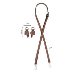 Mini Bag Leather Shoulder Strap Kit Fit for Longchamp Mini Bag
