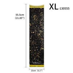 SHKALLI Carbon Fiber Highlighting Board with Comb Teeth Hair Dyeing Board Styling Accessory for Hairdressers Coloring Tool