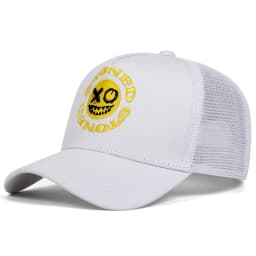 Unisex STONED Smiley Face Embroidery Baseball Net Caps Spring and Summer Outdoor Adjustable Casual Hats Sunscreen Hat Sports Cap