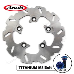 Arashi For SUZUKI GSXR750 1996 - 2017 CNC Rear Brake Disc Rotor GSXR GSX-R GSX750R 1997 1998 1999 2000 2001 2002 2003 2004