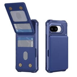 Flip Wallet Case Card Holder Slot Phone Case for Google Pixel 7 8 9 Pro XL 9A 8A 7A Leather Bracket Back Protective Cover