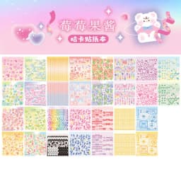 30sheets Kawaii Cartoon Mini Stickers Cute Die Cut Sticker Book Creative Decor Diary Phone Case Handmade Scrapbooking Supplies