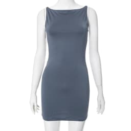 Club Party Evening Dress Mini Sleeveless Y2K Basic Vest Dress Sexy and Elegant Women's Summer Casual Fashion Dress