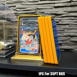 Reflective Surface Tech Border Aluminum Alloy Graded Card Protect Cases, Metal Frame For PSA CGC BGS Trading Card Slabs Holder