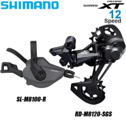 Shimano Deore XT M8100 Group RD-M8100/RD-M8120 SGS Rear Derailleur SL-M8100 Right 12S Shifter For Mountain Bike Original Parts