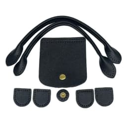 1/3pcs PU Leather Shoulder Bag Bottom Strap Handbag Shoulder Strap Woven Bag Set For DIY Handmade Bag Backpack Accessories