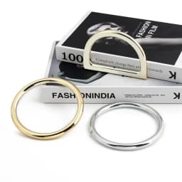 1PC Acrylic D Round Shape Purse Sewing Frame DIY Bag Handles For Bag Making Purse Handles Replacement Crochet Bag Handles