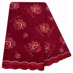 100% Cotton Fabric Rayon Cotton Thread Eembroidered Scarf High Quality African Women Hijab Muslim Scarf Dubai Excellent Style