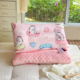 Children's Pure Cotton Skin-friendly Pillow Super Soft Baby Sleeping Pillow Removable Washable Kindergarten Special Nap Pillow