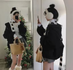 Korean Style Soft Sweet Temperament Loose Zipper Fluffy Warm Hoodie Jacket Women's Winter 2025 Fashion Casual Streetwear