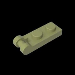 MOC PARTS Bricks GDS-646 PLATE 1X2 W/SHAFT 3.2 compatible with lego 60478 children's toys Assembles Building Blocks Technical
