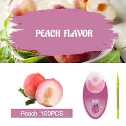 100pcs Mixed Fruit Flavor Capsule Mint Beads Ice Pops Cigarette Filter Brush Ball for Smoking Accessories DIY Tobacco Holder