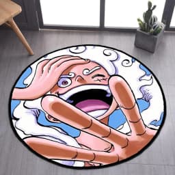 Anime Rug Popular Style Luffy Gear 5 One Nika Form Piece Ace Customize Cartoon Rug Handmade Carpet Area Rug for Home Decor