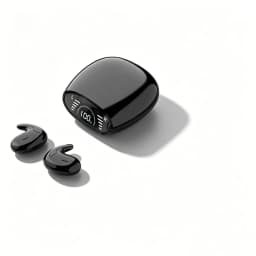 Ultra-Thin Invisible Sleep Earbuds Lightweight Ergonomic Fit Side Sleep Friendly Cloud-Soft Comfort with Built-in Mic