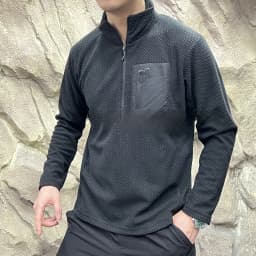 Quick Dry Half Zip Sweater Couple Outfit Z Shaped Weave 280g Polyester Fiber Outdoor Style Breathable Autumn Winter Hoodie