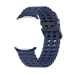NEW Marine Silicone Strap for Samsung Watch Ultra 47mm Bracelet No Gaps Sport Two-Tone Band for Galaxy 8 Ultra Watchband Straps