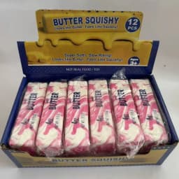 2026 Hot Butter Squishy Pu Slow Rising Squeeze Creative Multicolor Stress Relief Simulated Butter Anxiety Relief Fidget Toy