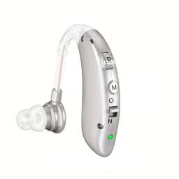 Rechargeable Digital Hearing Aid Adjustable Tone Best Sound Amplifier Portable Deaf Elderly BTE Hearing Aid