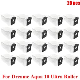 Acccessories Fit For (Dreame Aqua 10 Ultra Roller) Vacuum Parts Main Roller Brush Side Brush Cleaner Filter Dust Bag Roller Mops