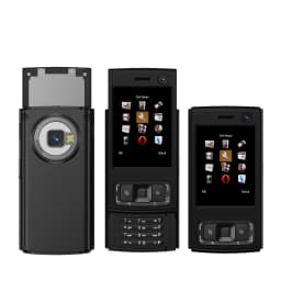 N95 Pro 2G Mini CellPhone 2.0inches Dual SIM Daul Standby GSM Mobile Phone Flashlight FM Radio Bluetooth Stylish Slider Phone