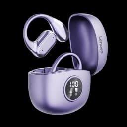 Original Lenovo Q17 Pro Clip-On-Ear Wireless Bluetooth Earphone With LED Noise Cancelling TWS Sport Earbuds Gaming Headset