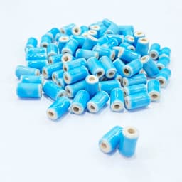 10*5MM Tube Shape Long Cylinder Ceramic Porcelain Spacer Beads For Jewelry Making DIY Column Accessory