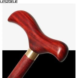Luxury Red And Black Bird Shaped Handle African Wooden Walking Stick Men And Women Fashionable Canes Elegant Man Walking Sticks