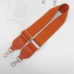 IGNICASE New Rhombus Wide Shoulder Strap Adjustable Solid Color Versatile Webbing Accessories Women's Bag Replacement Belt