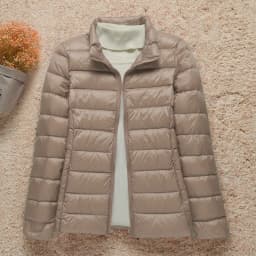 Down Parka Plue Size Women Ultra-light Thin Down Jacket All season Slim Short Hooded Warm White Duck Down Coat Women's Outerwear