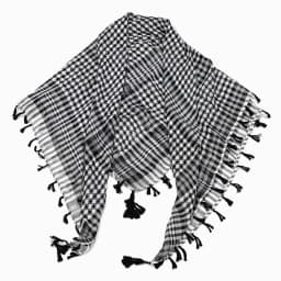 New Large Arab Shemagh Headscarf with Tassel Costume Desert Scarf Head Neck Face Wrap for Men Women