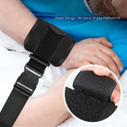 Wrist And Ankle Binding Belt Bed Restraint Fixed Upper Limbs Fixed Lower Limbs Anti-scratch Restraint Belt Limb Restraint Belt