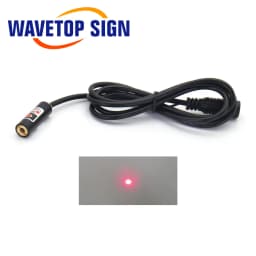 WaveTopSign Adjustable Pointer Laser Beam Module 10x30mm 12x32mm 12x40mm Locator Red Laser Line Positioner