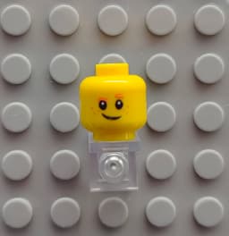 Kury Toys DIY MOC For 3626 3# 1pcs printed parts Single side Building block parts for brick toys