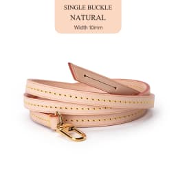 CRAZYSMITH Luxury Vegetable Tanned Leather Bag Strap For LV Pochette Underarm Crossbody Shoulder Straps Replacement Accessories