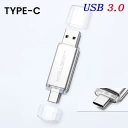 USB-C Pen Drive 128GB TYPE-C USB 3.0 Flash Drive 64GB Colorful USB3.0 Memory Stick High Speed Pendrive 32GB Blue Red Green Black