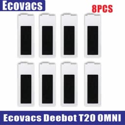 Ecovacs Deebot T20 Omni T20e Accessories Main Side Brush Mop Cloth HEPA Filter Dust Bag Replacement Spare Parts