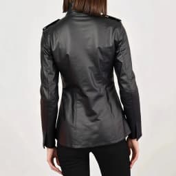 Women PU Leather Coats Solid Short Jackets Long Sleeves Stand Collar Zipper Thin Skinny Slim Fit Office Lady Casual 2025 Autumn
